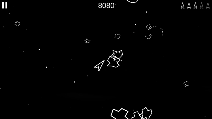Asteroids -retro space shooter游戏截图