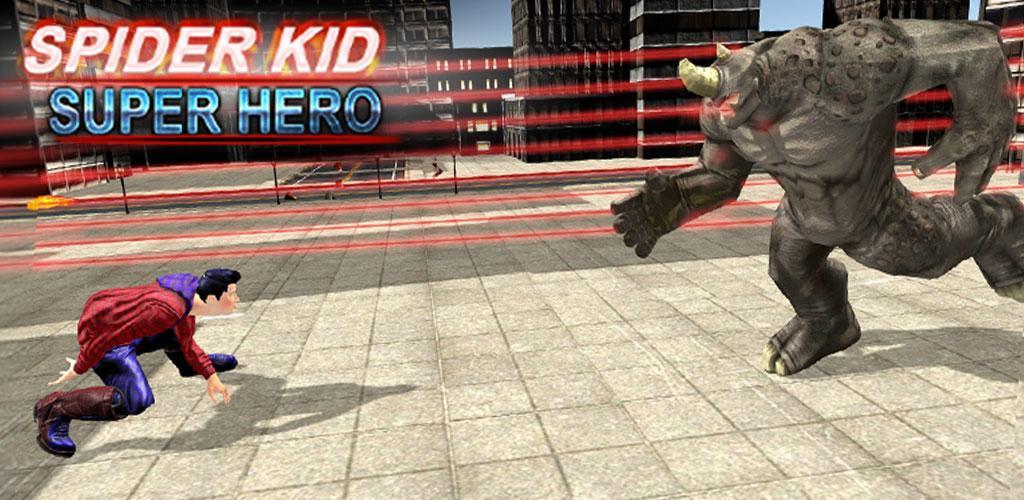 Super Spider Kid Hero City Battle: New Neighbor