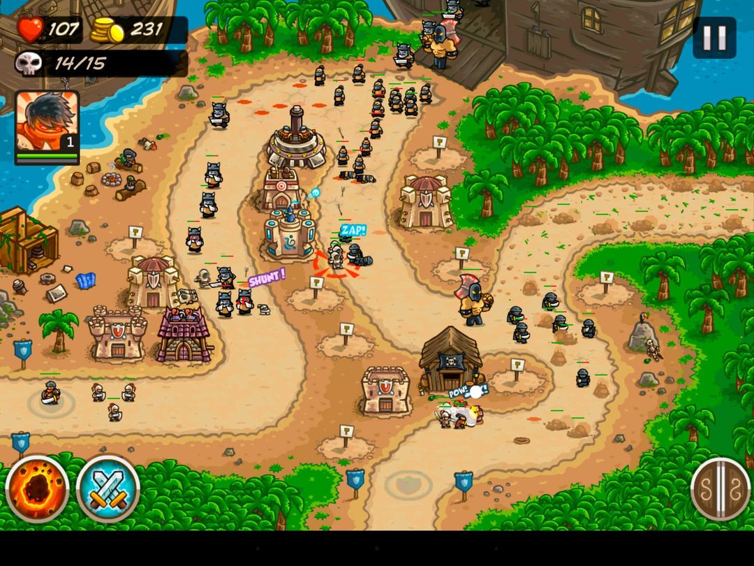 Kingdom Rush Frontiers游戏截图