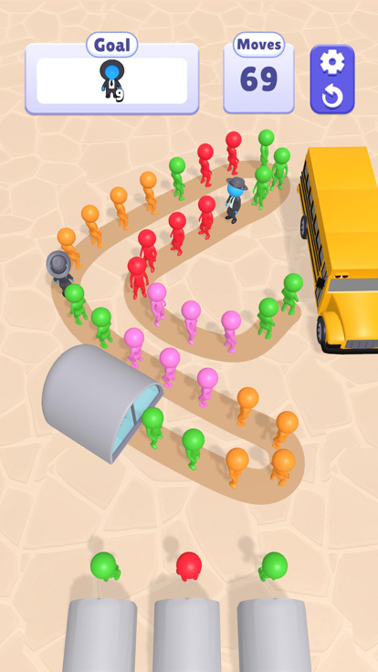 Queue Puzzle!游戏截图