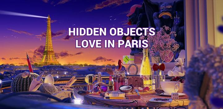 隐藏的物体 - 巴黎爱游戏截图