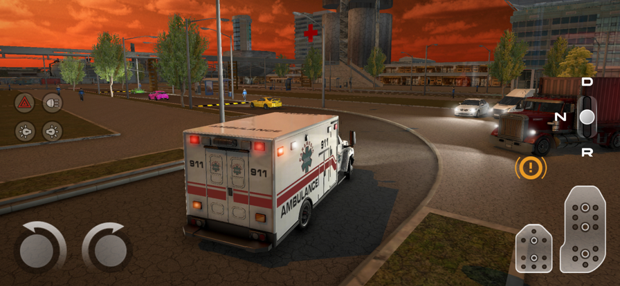 Big City Ambulance游戏截图