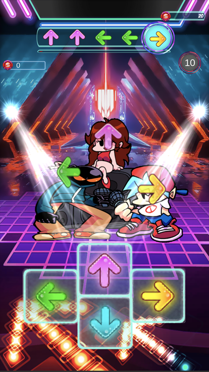 Music dance FNF - Full Week .游戏截图