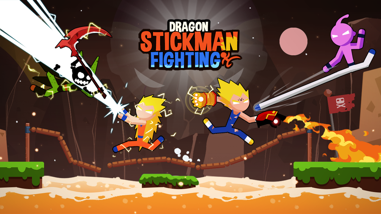 Stickman Dragon Fight - Supreme Stickman Warriors游戏截图