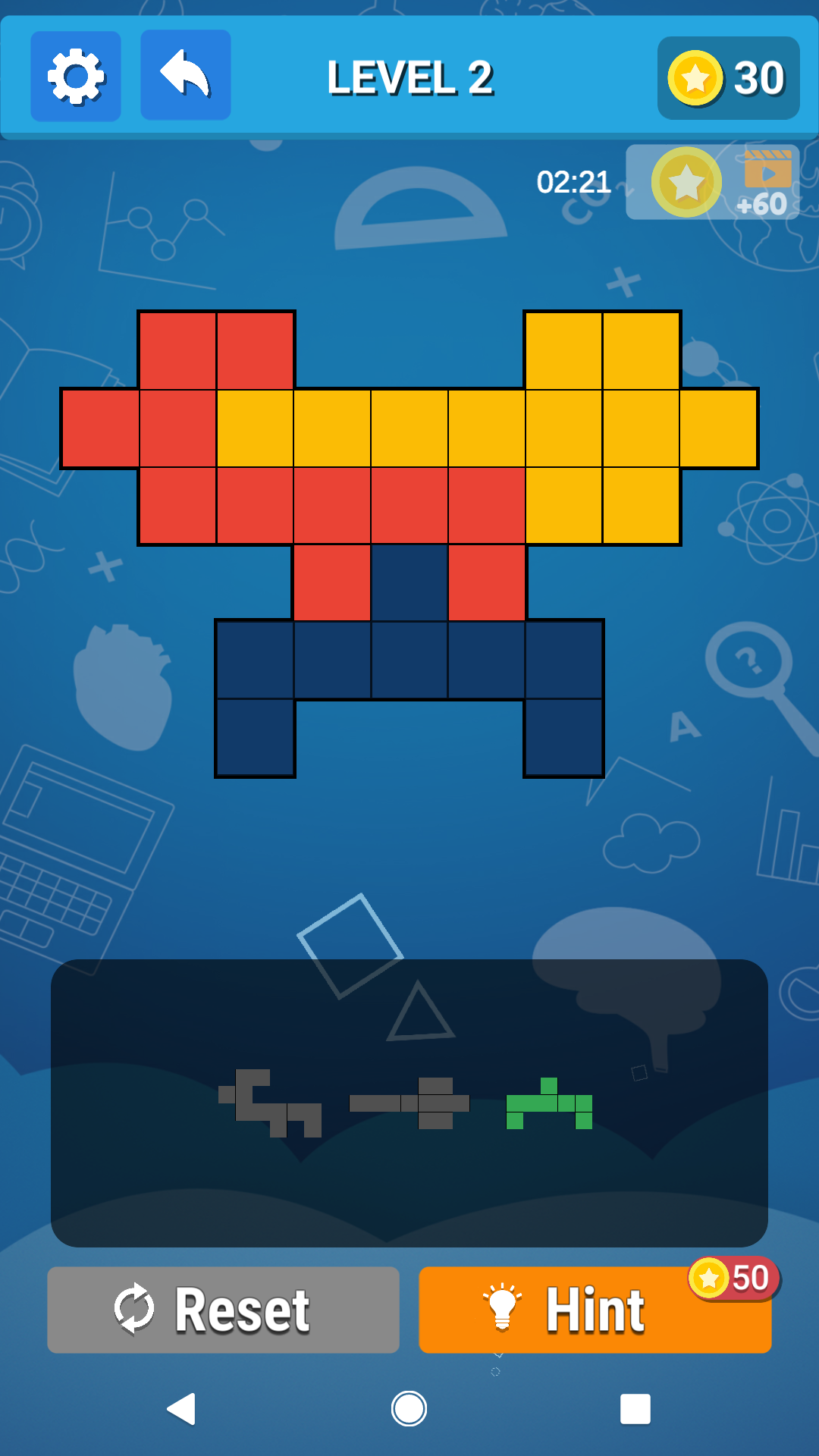 Hexagon Block Puzzle游戏截图