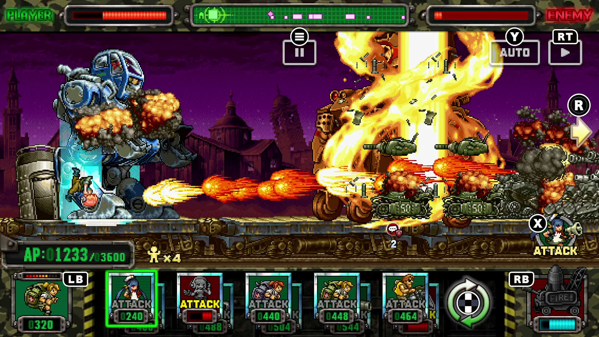 METAL SLUG ATTACK RELOADED游戏截图
