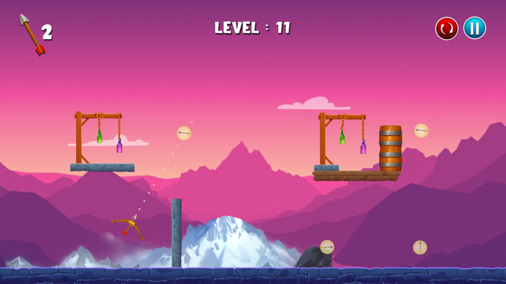 瓶子射击游戏游戏截图