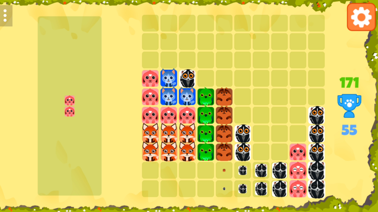 1010动物 - 块拼图游戏截图