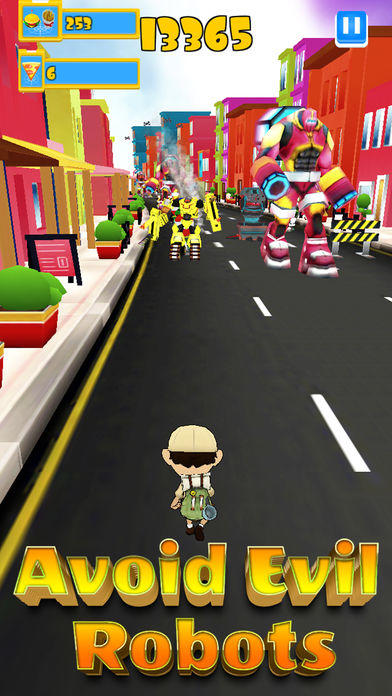 Robot Clash Run - Fun Endless Runner Arcade Game!游戏截图