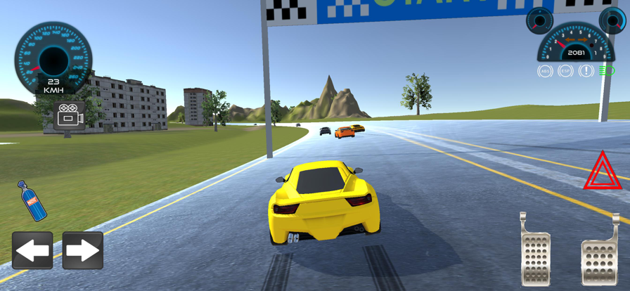 Car Race Zero 3D游戏截图