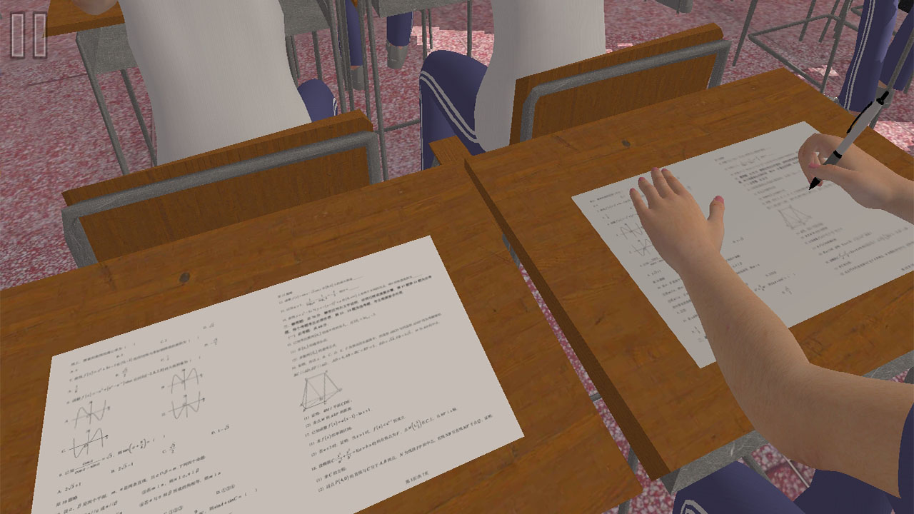 高考倒计时游戏截图