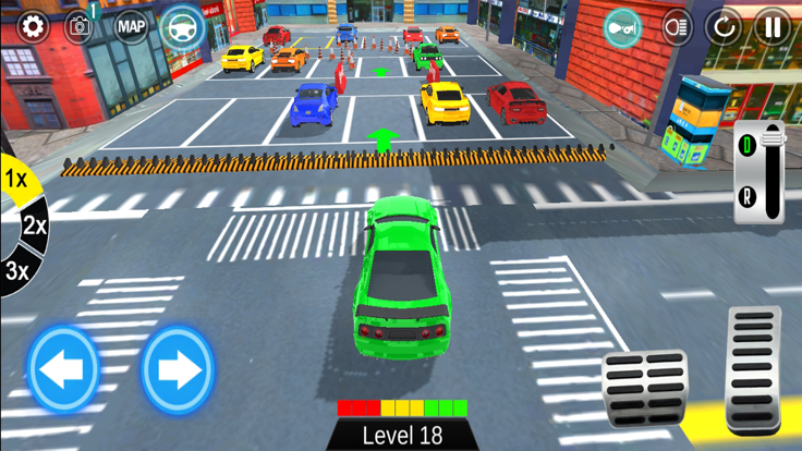 Classic Car Parking Car Games游戏截图