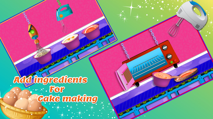 蛋糕 制作者 婚礼 派对游戏截图