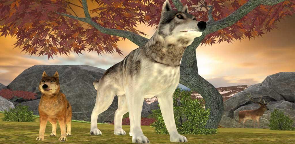 Wild Wolf Adventure Simulator游戏截图