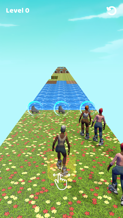 Running In Lanes游戏截图