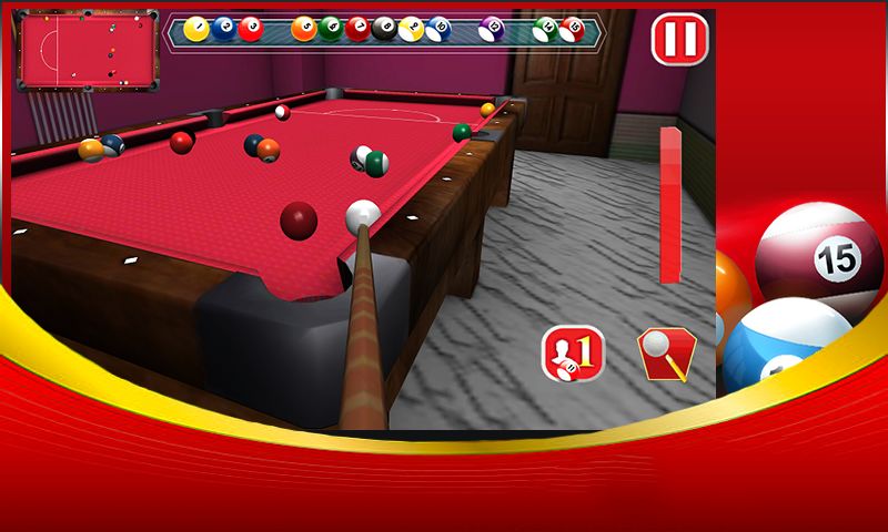Screenshot of Let's Play Pool Billiard