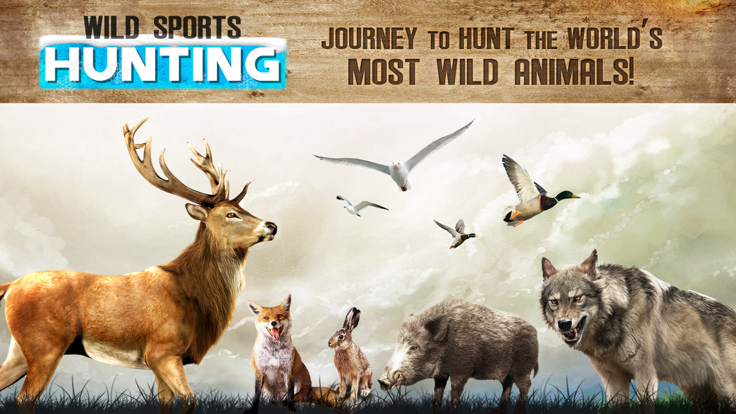 Wild Sport Hunting : Sniper shooting adventure in Jungle游戏截图