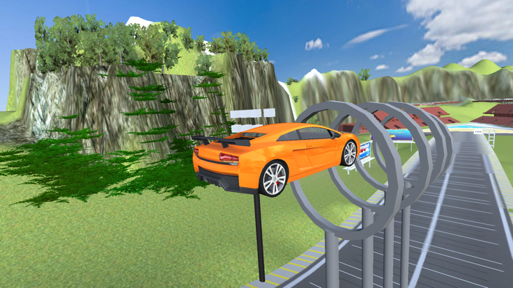 Beam Drive Car Crash Stunts游戏截图