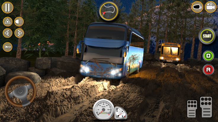 Offroad Mud Bus Simulator Game游戏截图