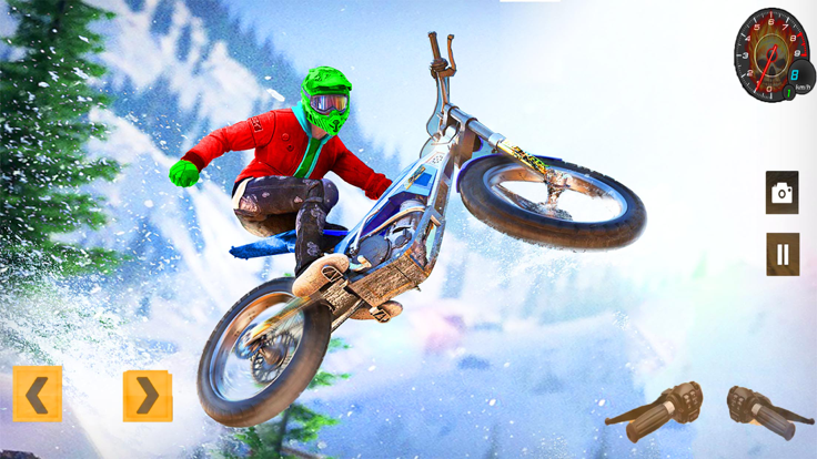 OffRoad Dirt Bike Snow Rider游戏截图