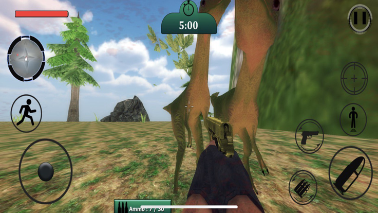 Dinosaur Hunting 3D Forest Age游戏截图