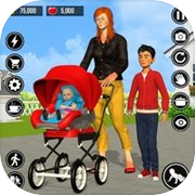 Working Mother Baby Simulatoricon