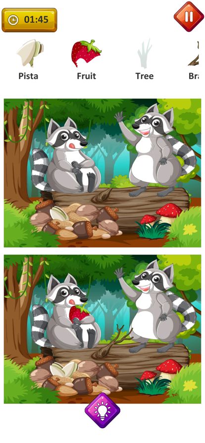 Spot Difference Brain Puzzle游戏截图