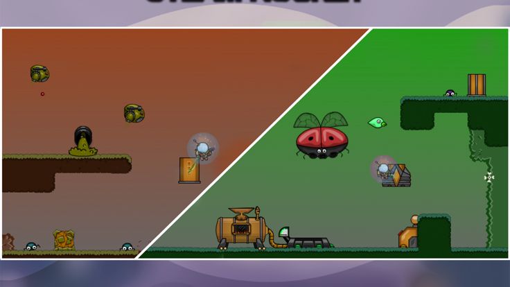 Steam Rocket: Platformer Game游戏截图