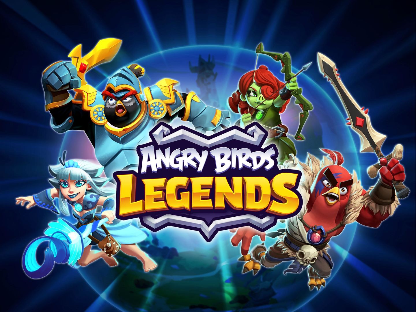 Screenshot of Angry Birds Legends
