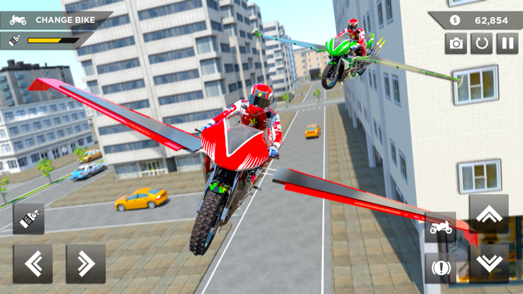 Flying Bike – Fly Motorbike 3D游戏截图