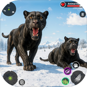 Snow Jungle Panther Family Run