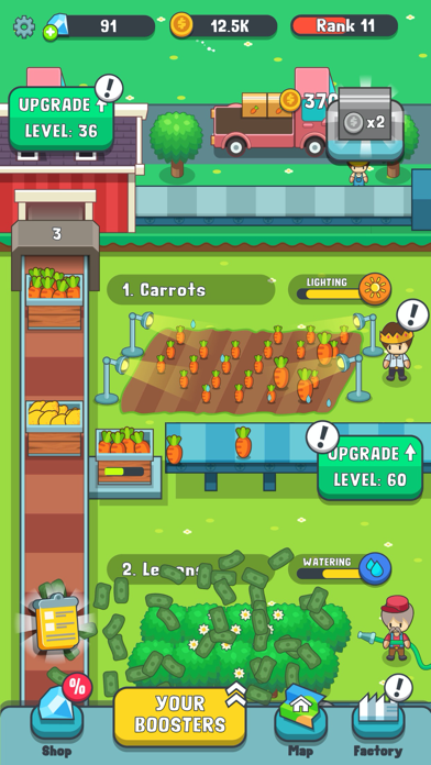 果汁农场 – 闲置收获游戏截图