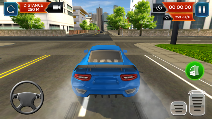Real Car Driving School Sim 3D游戏截图