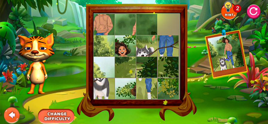 拼图游戏 - 史诗般的排序游戏游戏截图