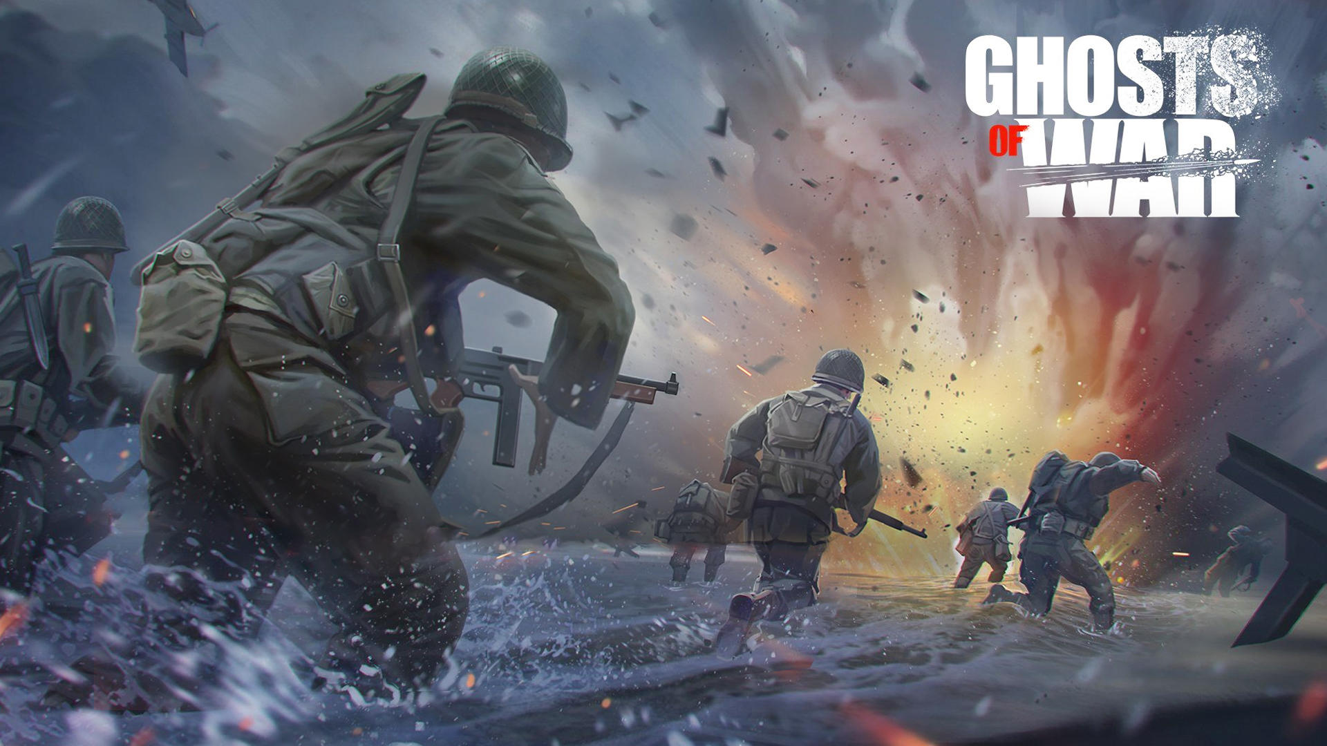 Ghosts of War: WW2 Shooting games游戏截图