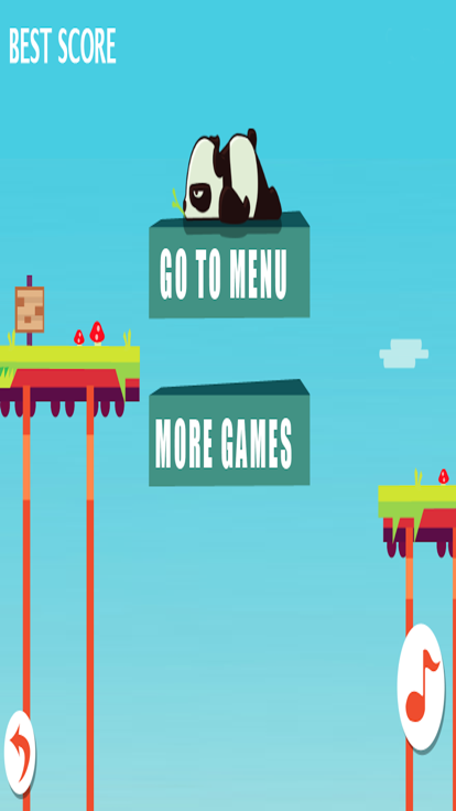 Crazy  Diving Panda游戏截图