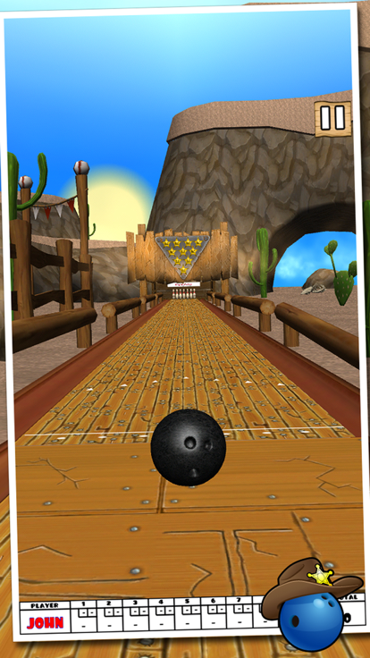 Bowling Western游戏截图