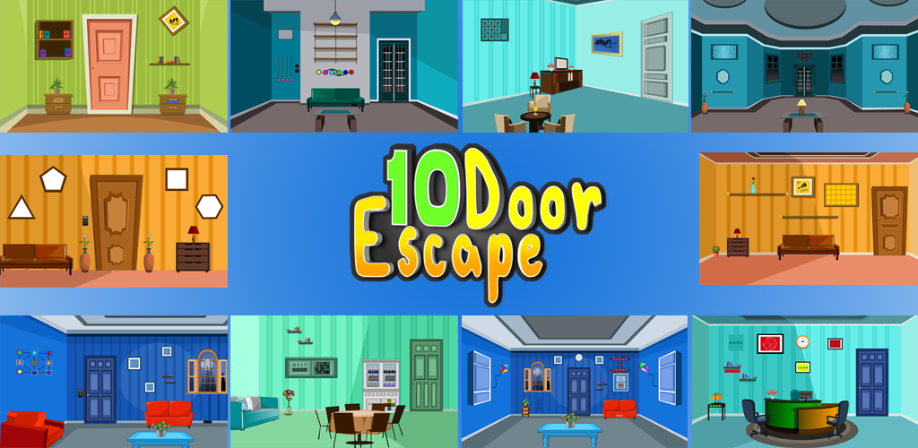 Can You Escape From 10 Door游戏截图