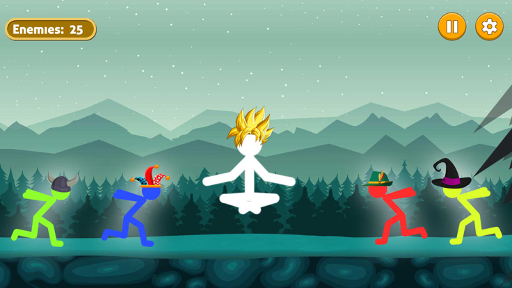 Stickman Fight Battle Games游戏截图