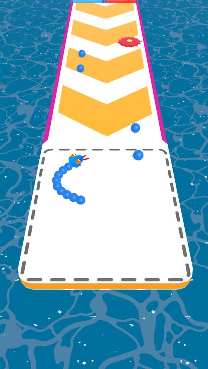 Snake Control Race游戏截图