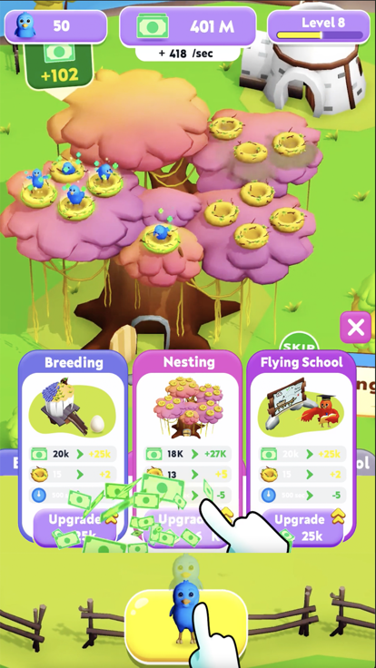 Idle Birds游戏截图