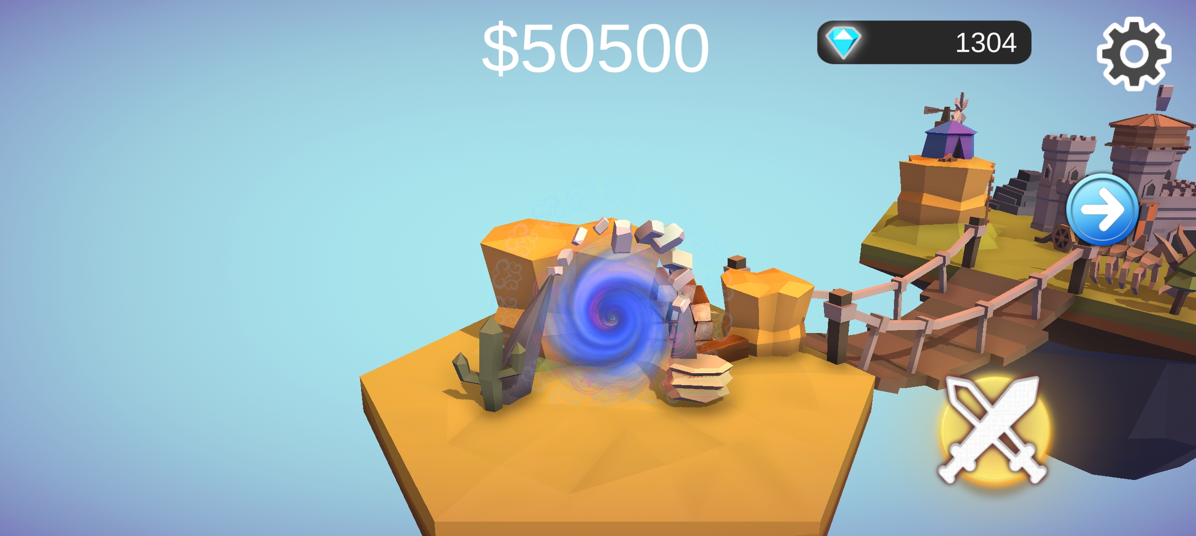 保卫空岛游戏截图