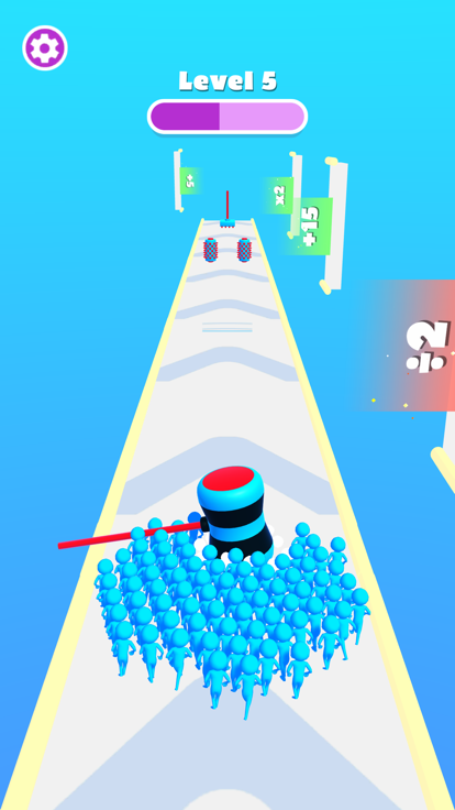 Crowd Run Master 3D游戏截图