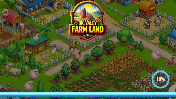 Big Valley Farm Land游戏截图