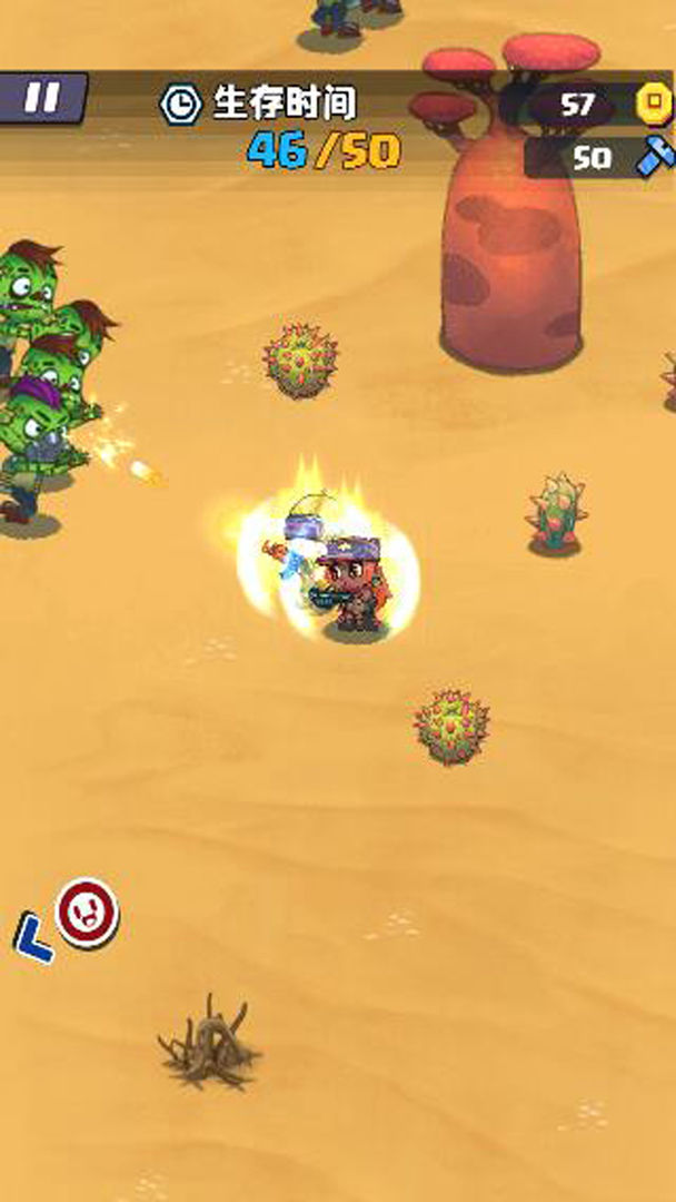 战斗女武神打僵尸游戏截图