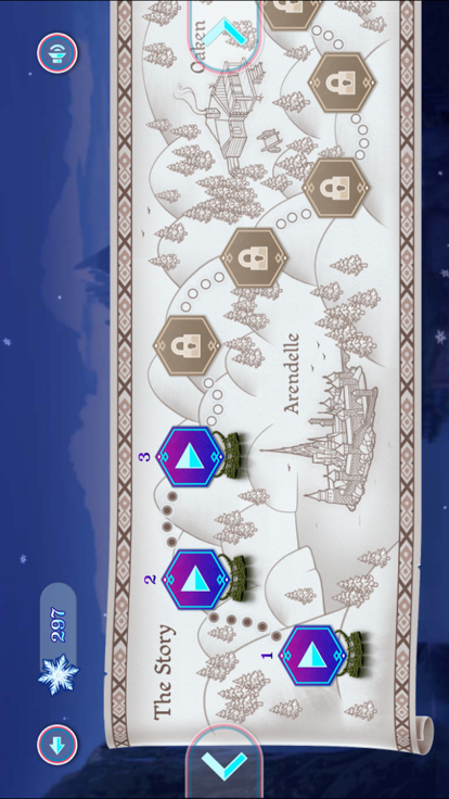 冰雪世界主题公主奇缘跑酷游戏截图