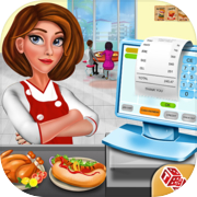 High School Cafe Cashier Girl - Kids Game