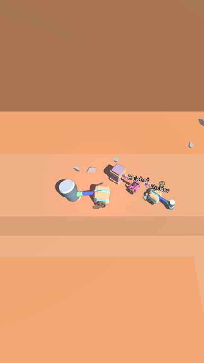 Hammer.io - Battle Robots游戏截图