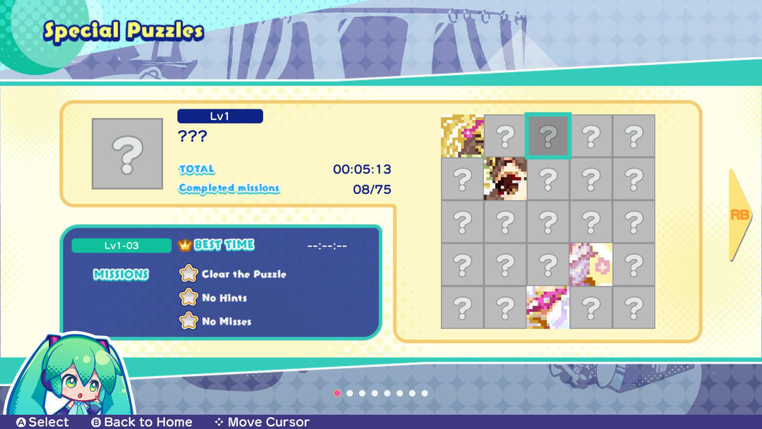 Hatsune Miku Logic Paint S游戏截图