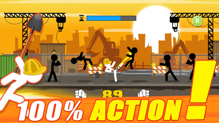 Stick Warrior : Action Game游戏截图